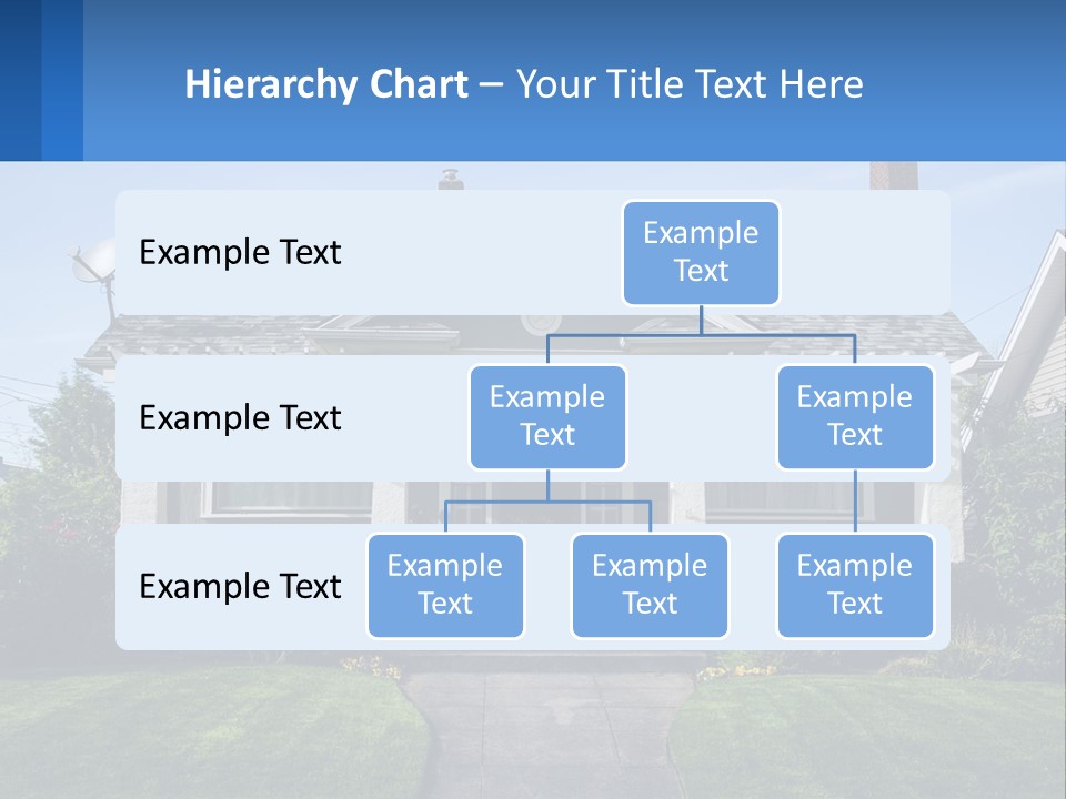 Globe Black House PowerPoint Template