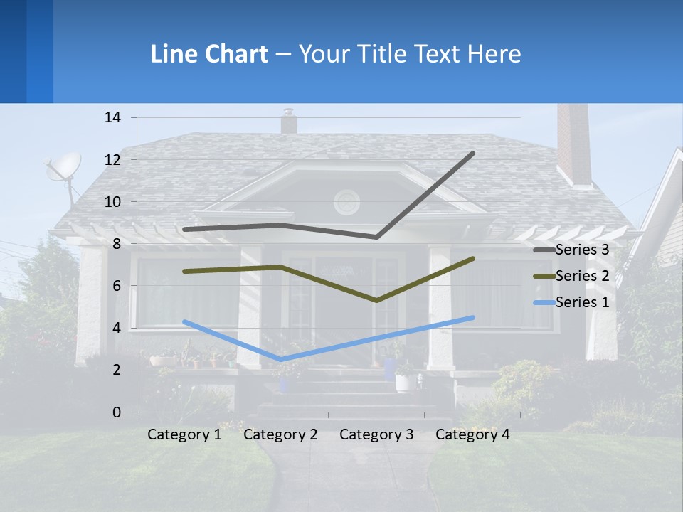 Globe Black House PowerPoint Template