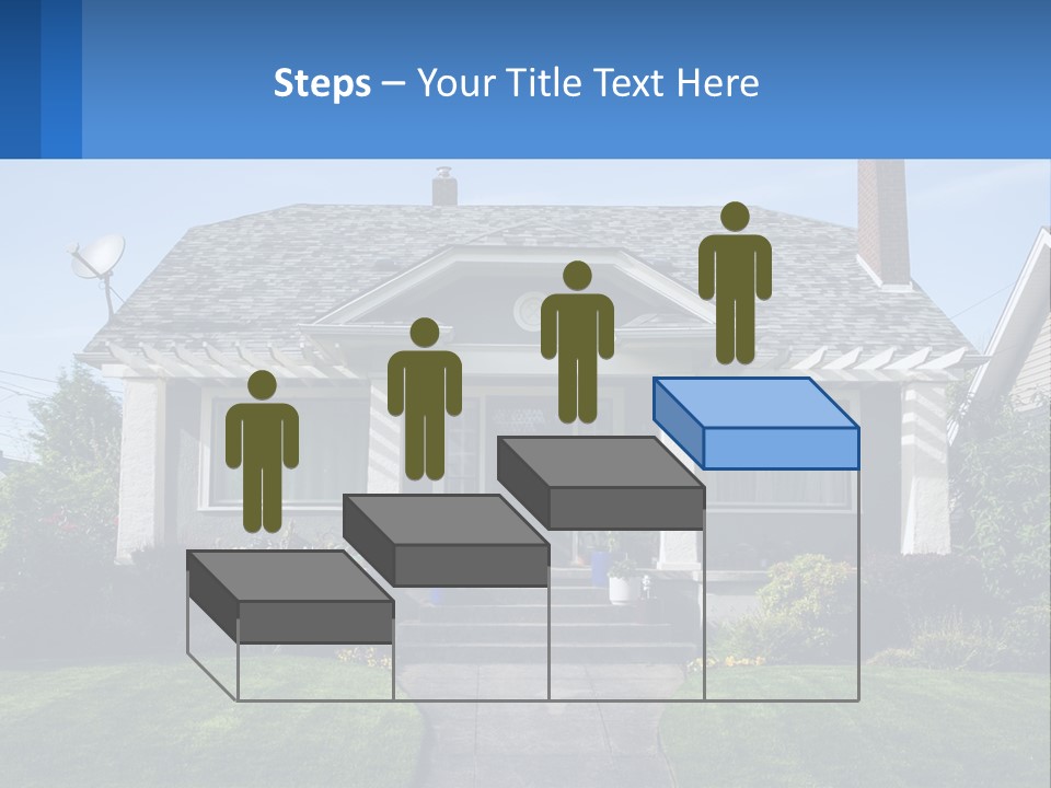Globe Black House PowerPoint Template