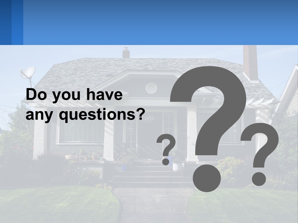 Globe Black House PowerPoint Template