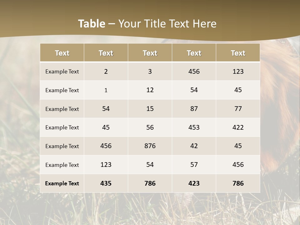 High Environment Architecture PowerPoint Template