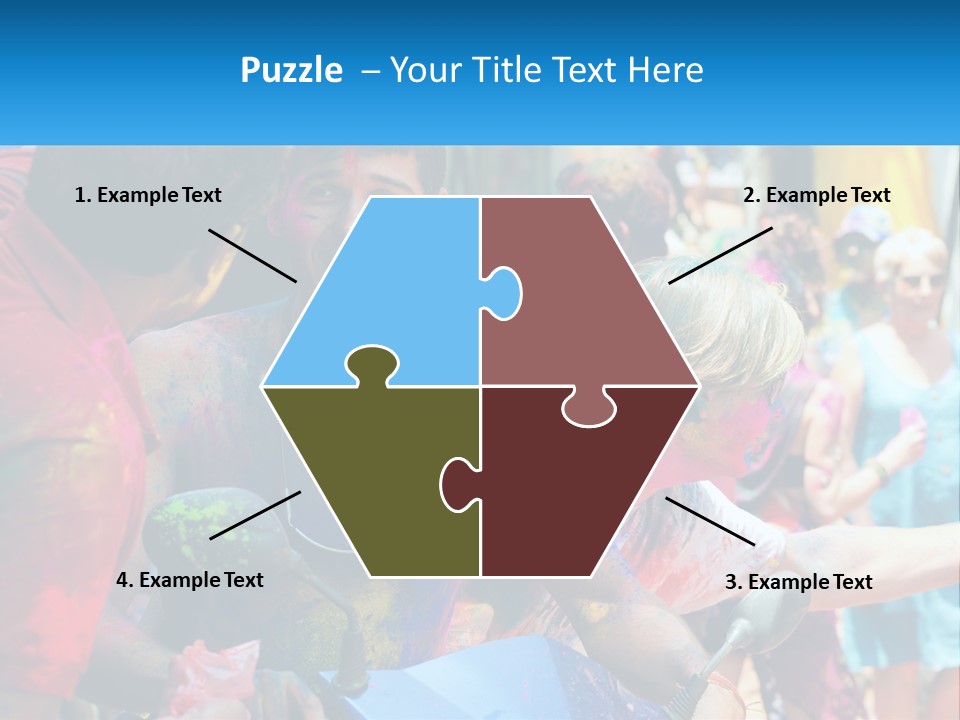 Construction Ball Square PowerPoint Template