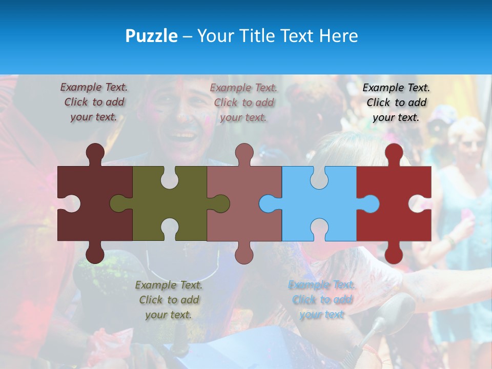 Construction Ball Square PowerPoint Template