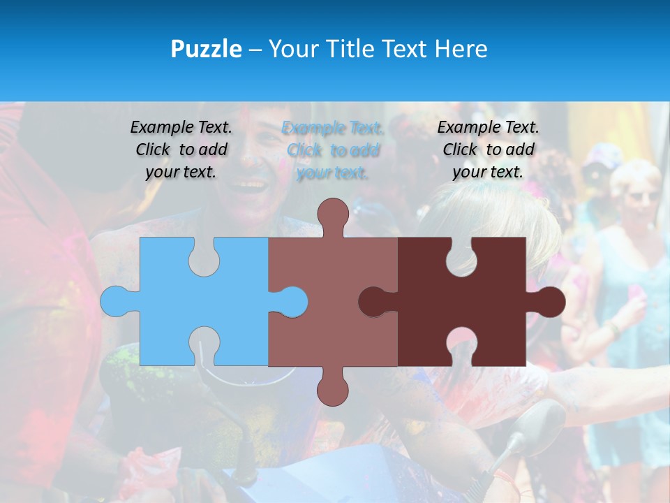 Construction Ball Square PowerPoint Template