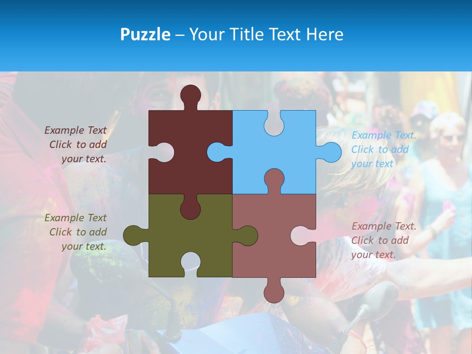 Construction Ball Square PowerPoint Template