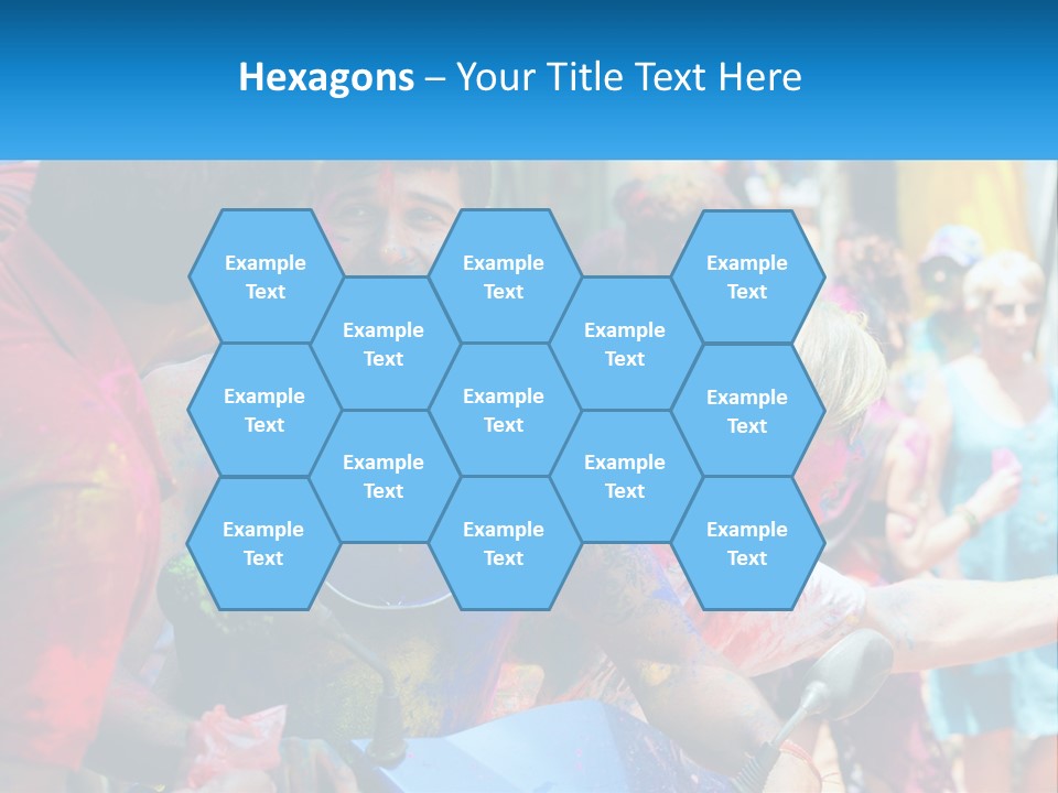 Construction Ball Square PowerPoint Template