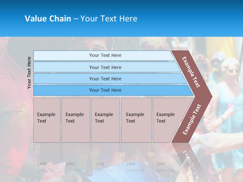 Construction Ball Square PowerPoint Template