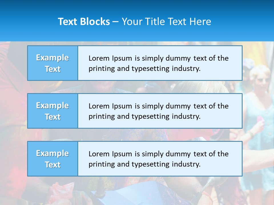 Construction Ball Square PowerPoint Template