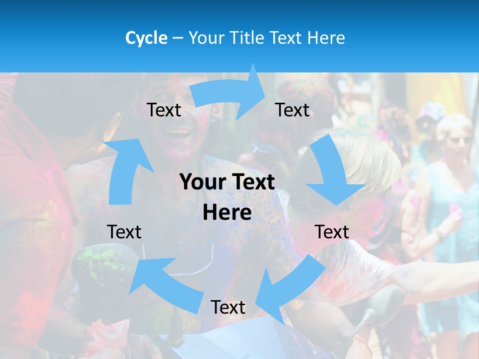 Construction Ball Square PowerPoint Template