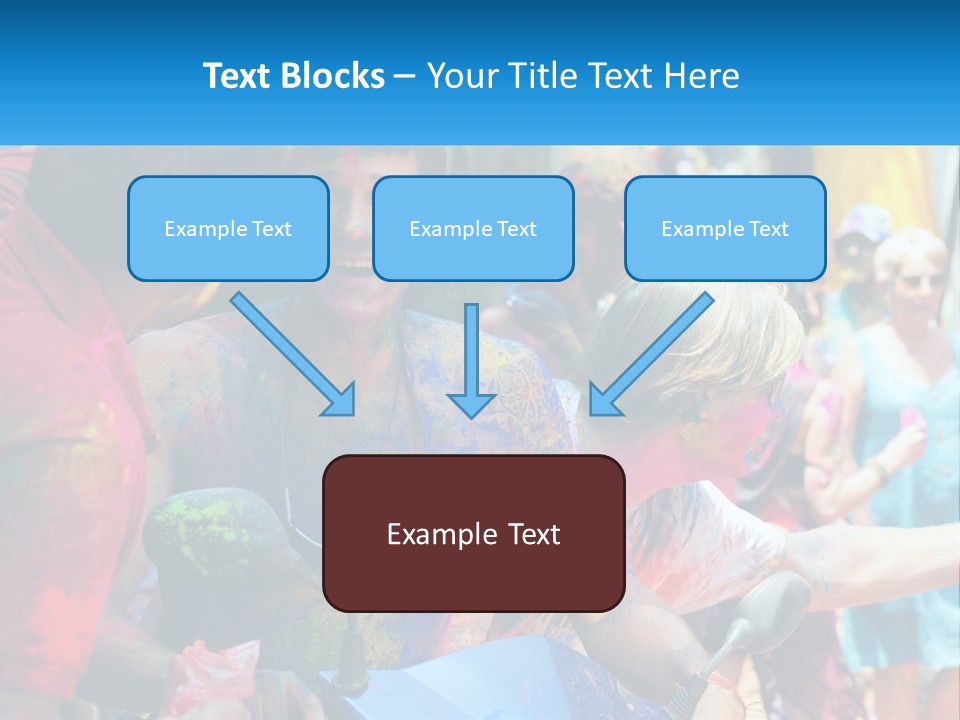 Construction Ball Square PowerPoint Template