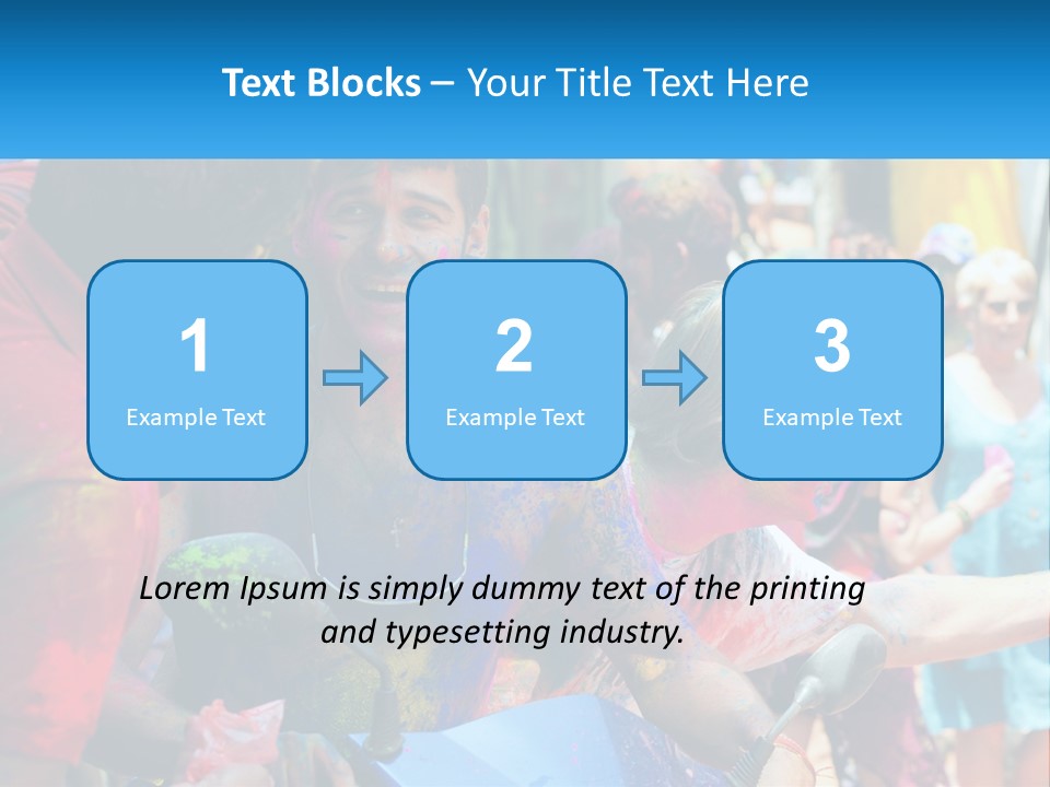 Construction Ball Square PowerPoint Template