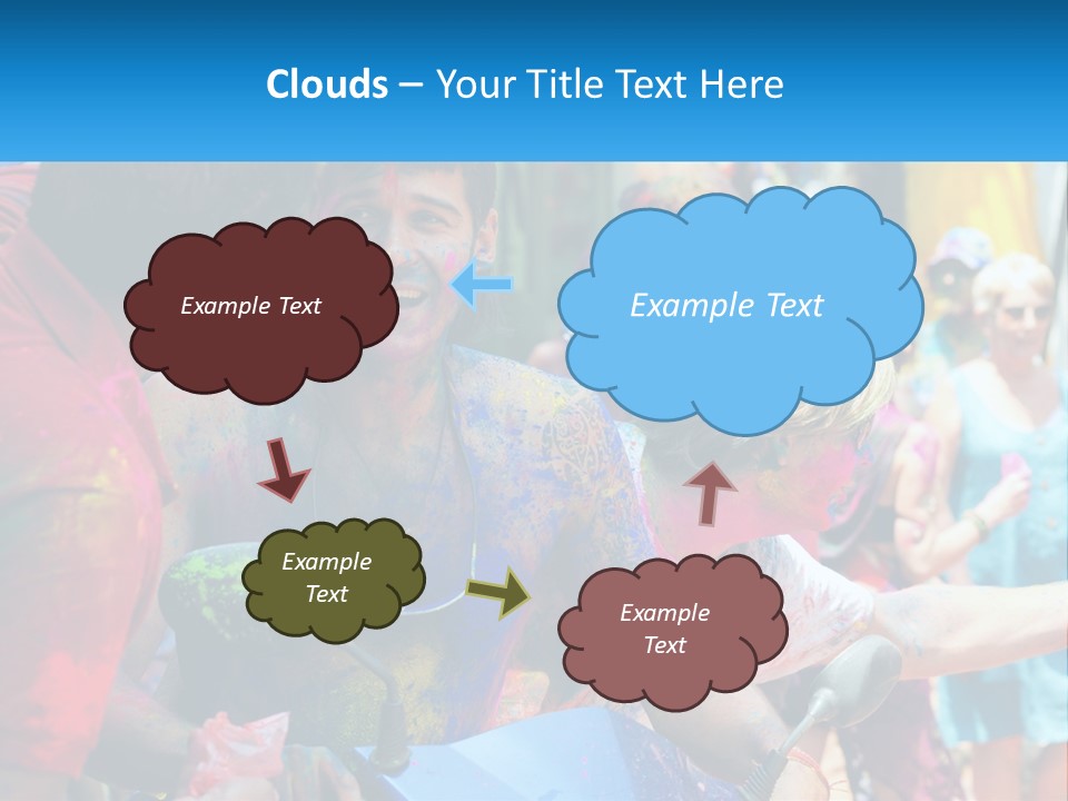 Construction Ball Square PowerPoint Template