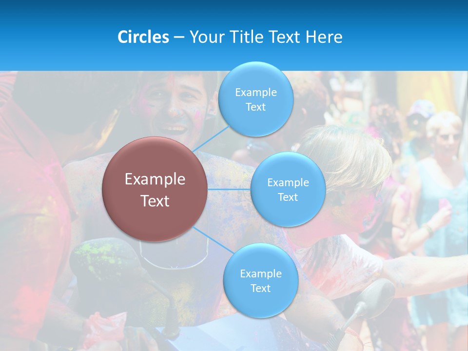 Construction Ball Square PowerPoint Template