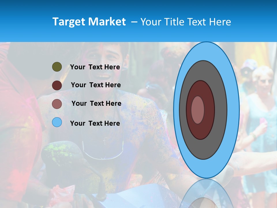 Construction Ball Square PowerPoint Template