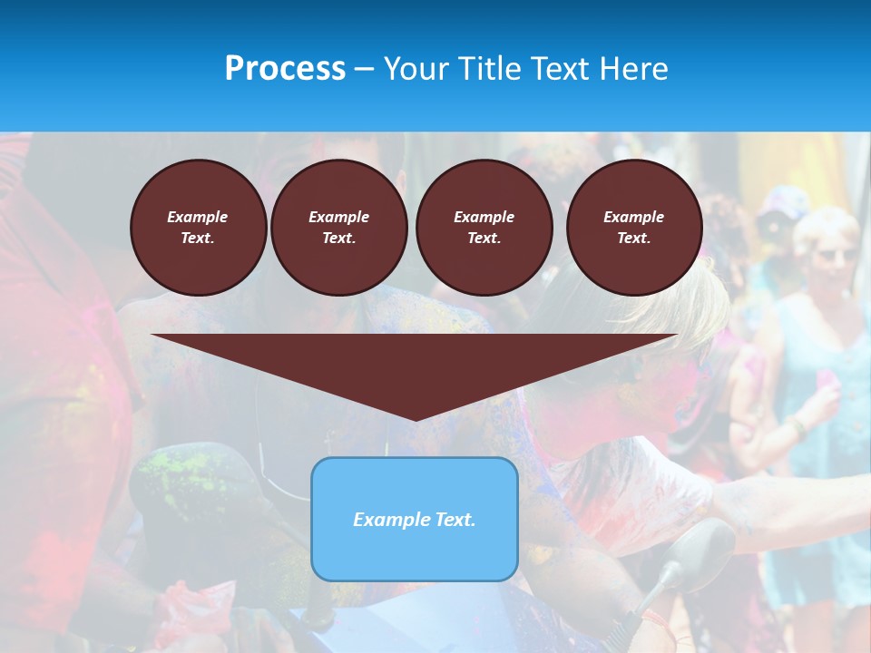 Construction Ball Square PowerPoint Template