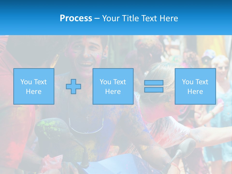 Construction Ball Square PowerPoint Template