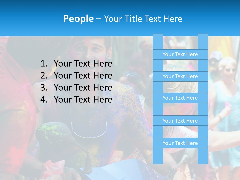 Construction Ball Square PowerPoint Template