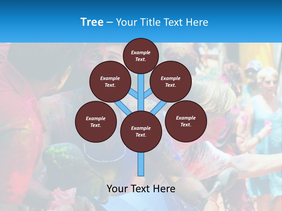Construction Ball Square PowerPoint Template