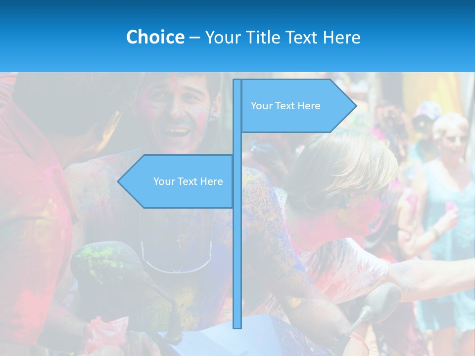 Construction Ball Square PowerPoint Template