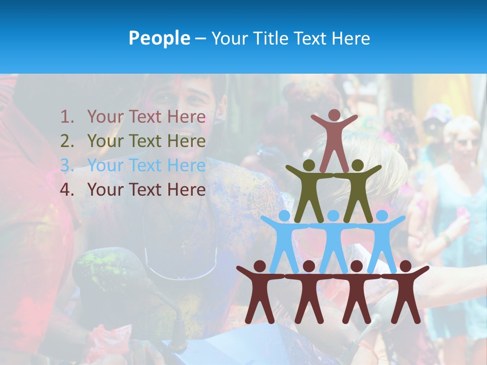 Construction Ball Square PowerPoint Template