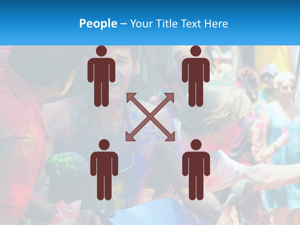 Construction Ball Square PowerPoint Template