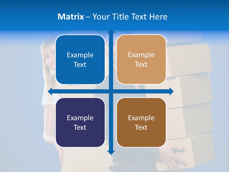 Construction Cube Planet PowerPoint Template