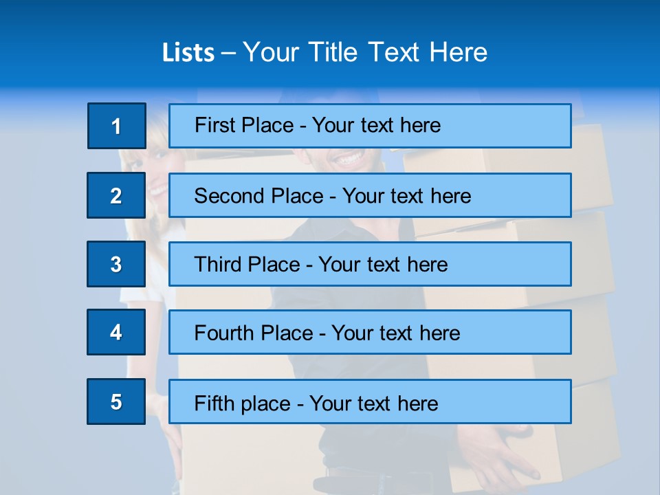 Construction Cube Planet PowerPoint Template