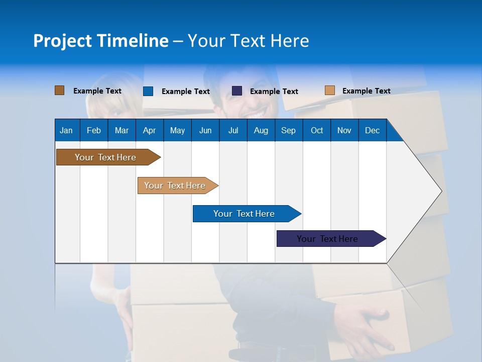 Construction Cube Planet PowerPoint Template