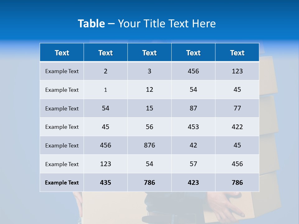 Construction Cube Planet PowerPoint Template