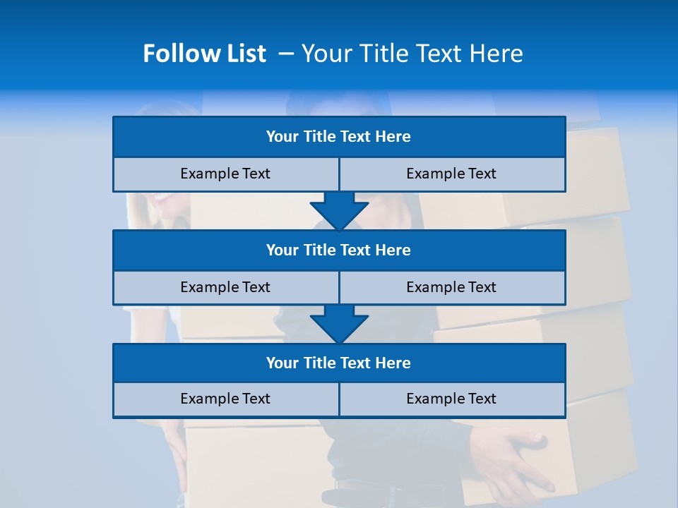 Construction Cube Planet PowerPoint Template