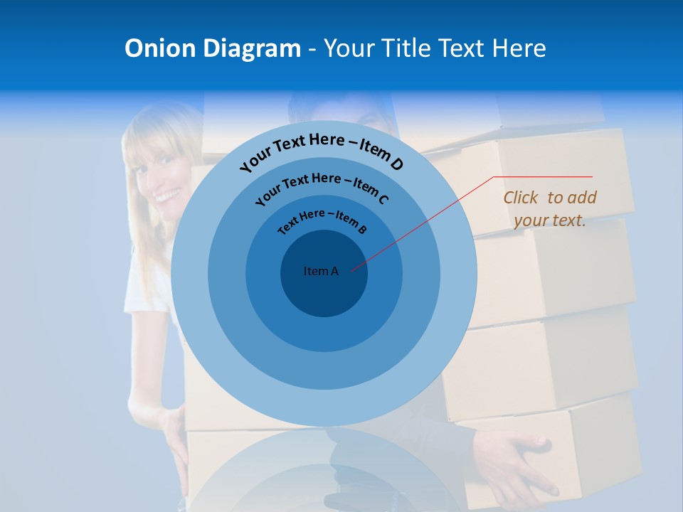 Construction Cube Planet PowerPoint Template