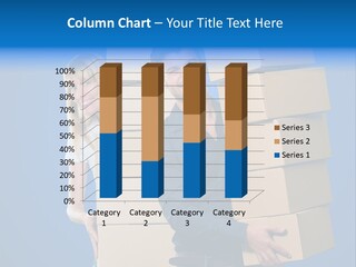 Construction Cube Planet PowerPoint Template