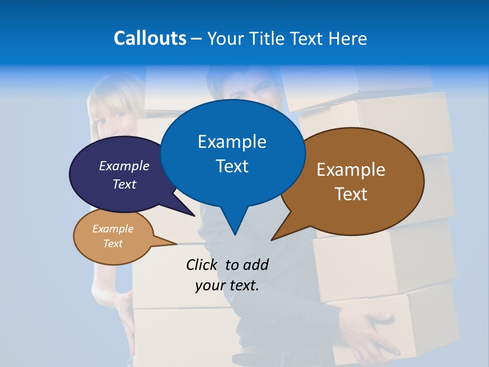 Construction Cube Planet PowerPoint Template