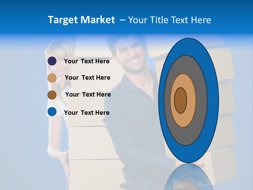 Construction Cube Planet PowerPoint Template