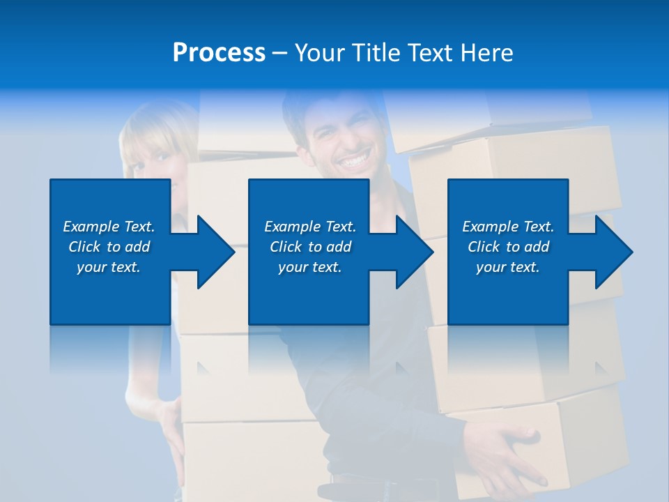 Construction Cube Planet PowerPoint Template