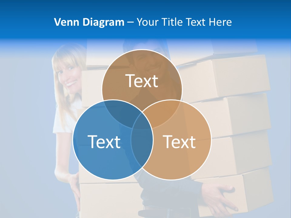 Construction Cube Planet PowerPoint Template