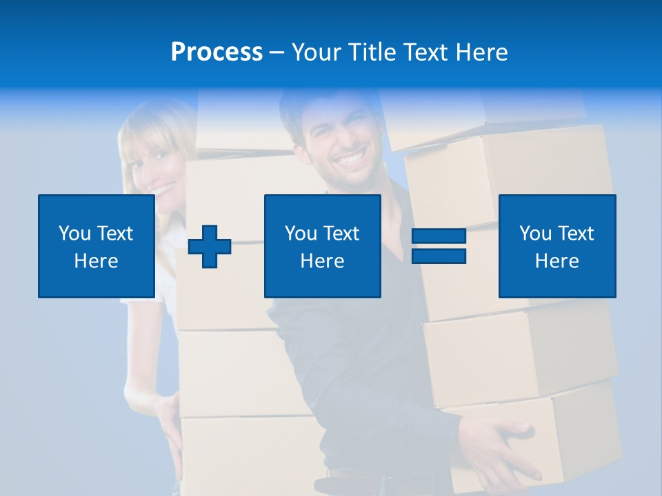 Construction Cube Planet PowerPoint Template