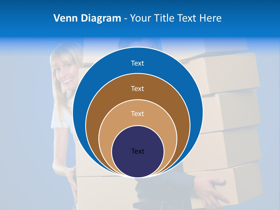 Construction Cube Planet PowerPoint Template