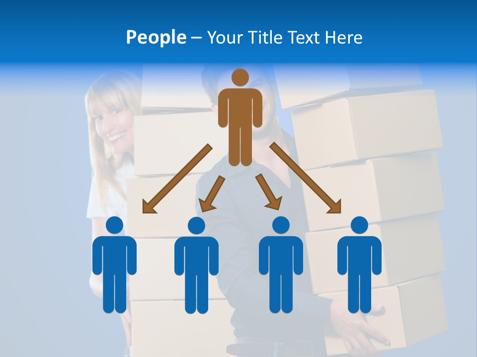 Construction Cube Planet PowerPoint Template