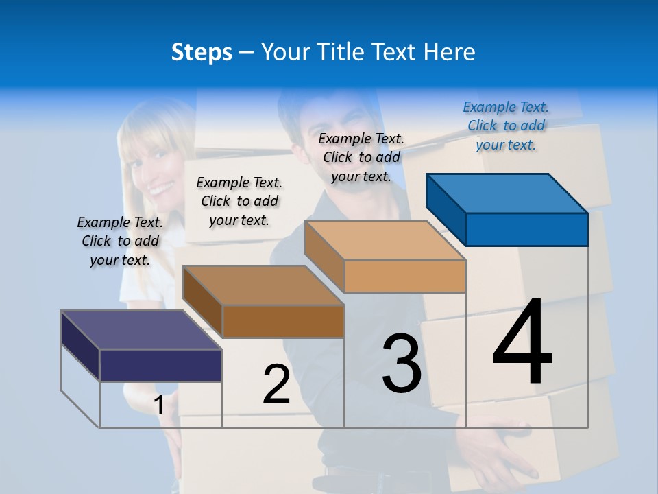 Construction Cube Planet PowerPoint Template