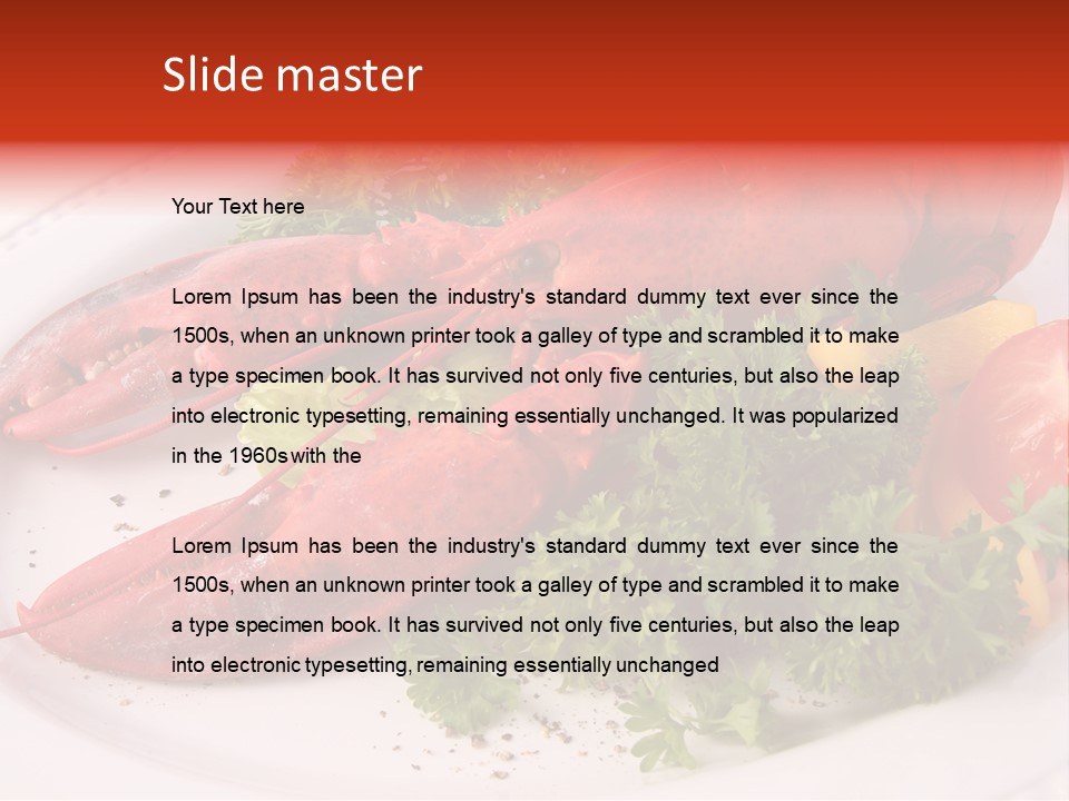 High Globe House PowerPoint Template