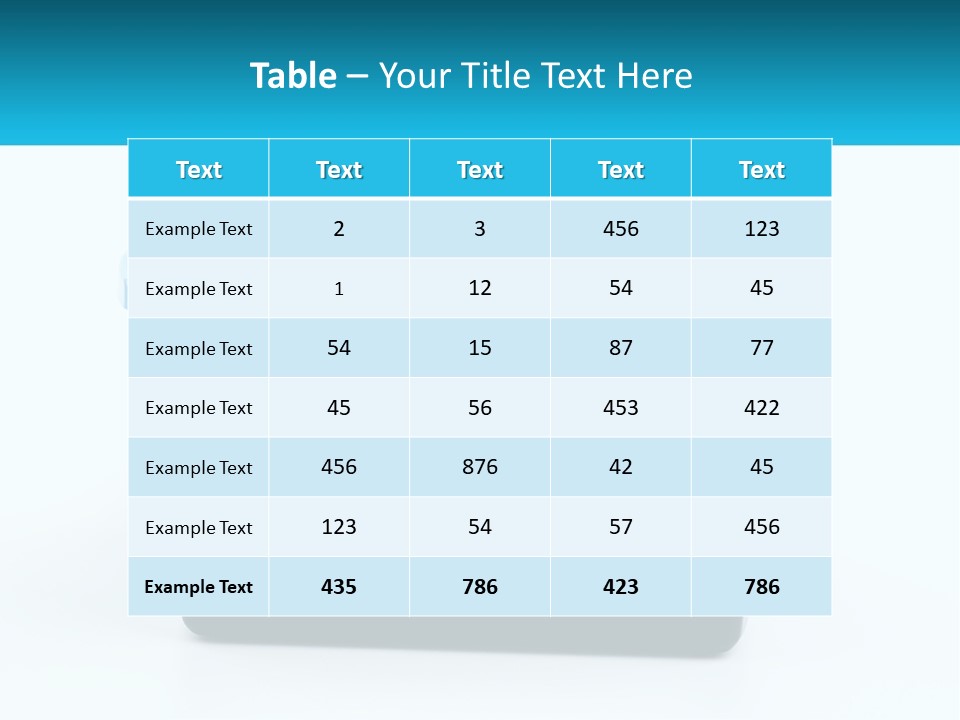 View Background Graphic PowerPoint Template