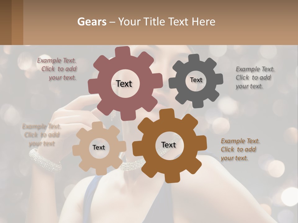 Metropolis Planet Light PowerPoint Template