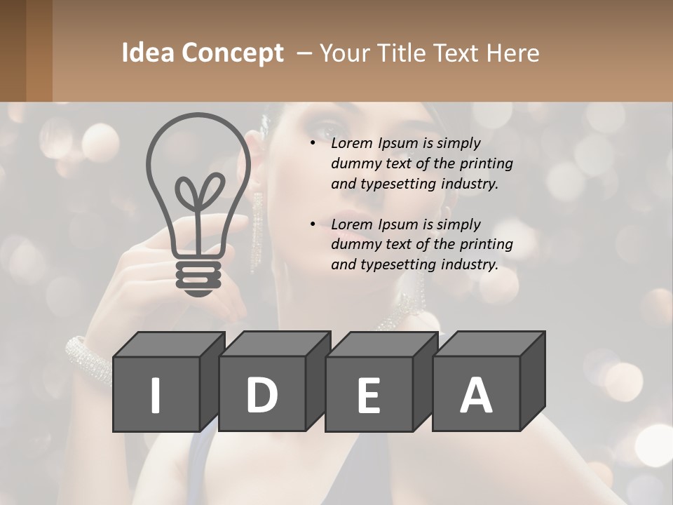 Metropolis Planet Light PowerPoint Template