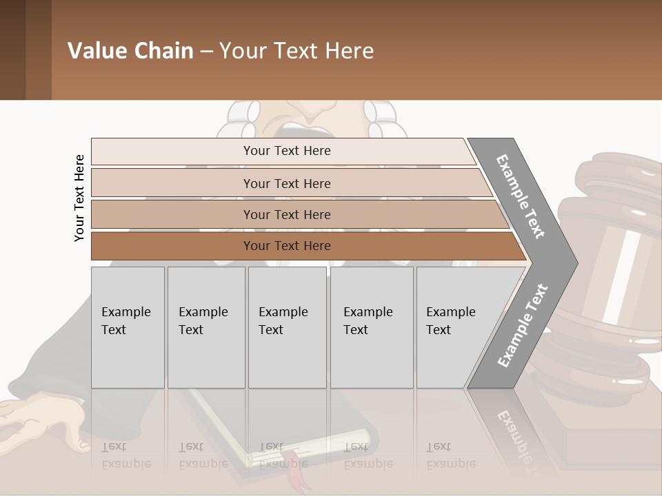Downtown House Structure PowerPoint Template