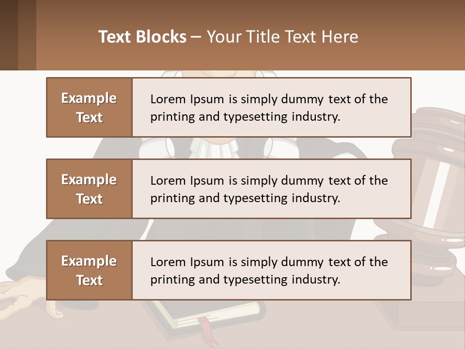 Downtown House Structure PowerPoint Template
