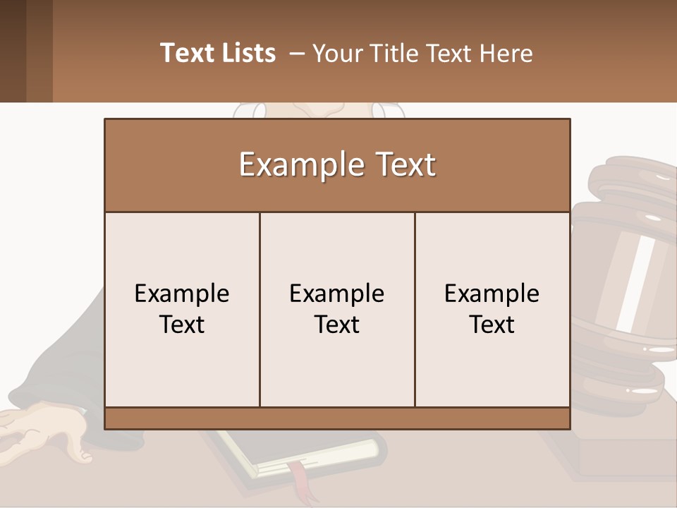 Downtown House Structure PowerPoint Template