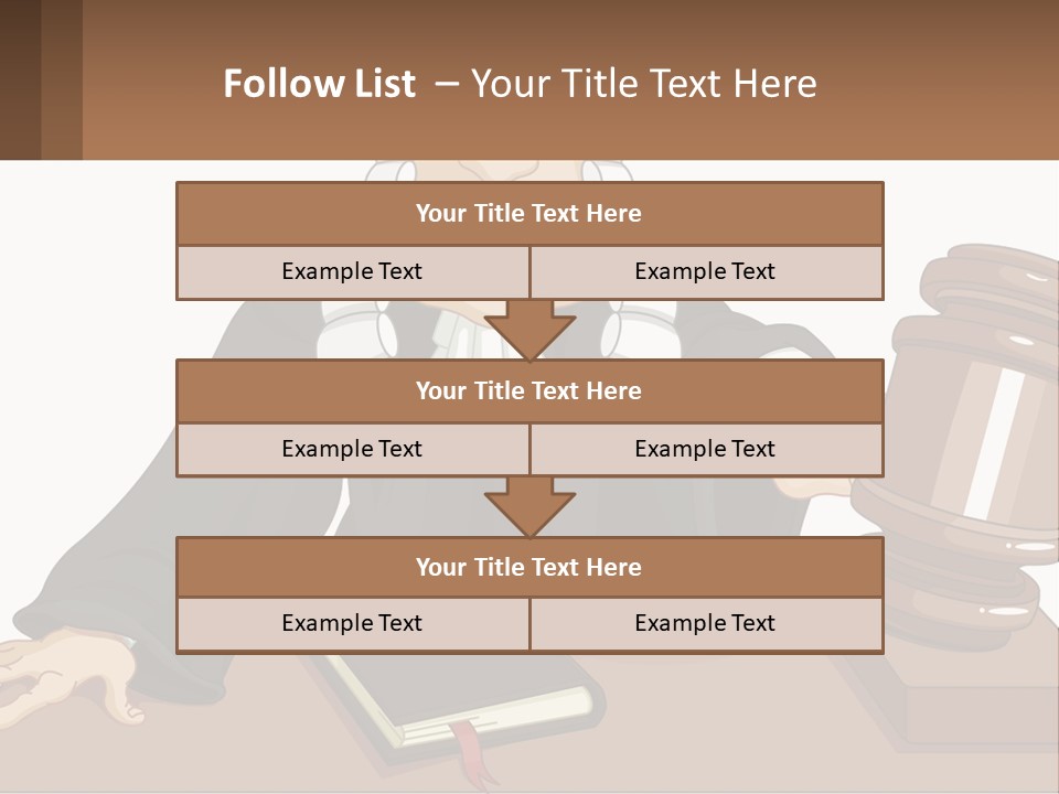 Downtown House Structure PowerPoint Template