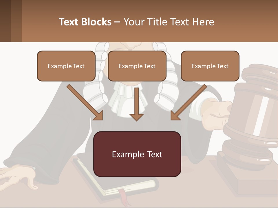 Downtown House Structure PowerPoint Template