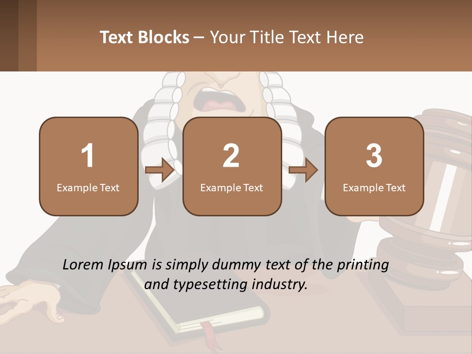 Downtown House Structure PowerPoint Template